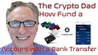 How to Fund your Cryptocom Account with a Bank Transfer [upl. by Idyak307]