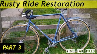 Restoring the Galaxy  Rusty Bike Restoration  Part 3 The BEST rebuild so far [upl. by Renae]