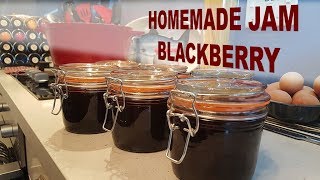 How to make Blackberry Jam  very easy recipe [upl. by Neelsaj600]