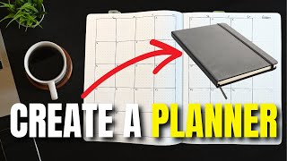 Easy DIY Planner Setup Moleskine [upl. by Eanal]