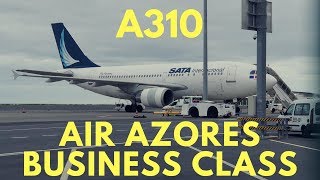 Air Azores A310 Business Class [upl. by Olleina]