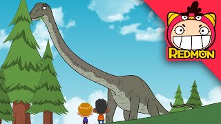 Why are herbivore dinosaurs bigger than carnivorous dinosaurs  Exploring dinosaurs  REDMON [upl. by Nivan]