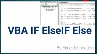 VBA if else statement with multiple conditions  Excel VBA [upl. by Drof]