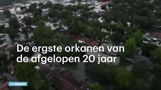 Keiharde wind en regen in NoordAmerika orkaanseizoen in volle gang [upl. by Okoyk844]