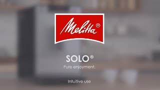 Melitta® Solo®  Operation [upl. by Jillene]