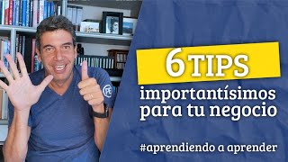 6 tips para un negocio exitoso [upl. by Swann]