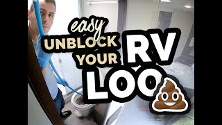 How to Unblock An RV Toilet [upl. by Towne]