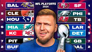 My NFL Playoff Predictions [upl. by Yrrep]