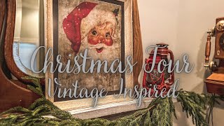 Christmas Home Tour 2022  Vintage Decor [upl. by Gannes638]