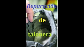 Reparación de contrafuerte o talonera [upl. by Vladimar32]