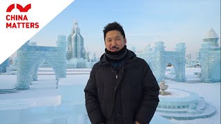 Visiting Harbin Ice Festival 2020 [upl. by Niessuh]