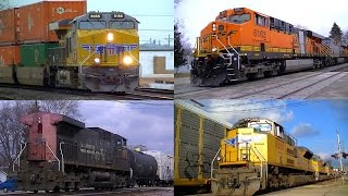 Railfanning the Rochelle Railroad Park  352016 [upl. by Luy]