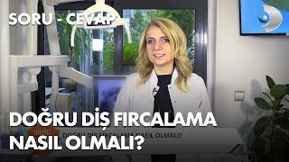 Doğru diş fırçalama nasıl olmalı [upl. by Alikam]