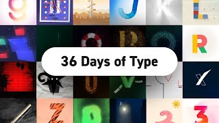 36 Days of Type  Emile Vuillemin [upl. by Birkle723]