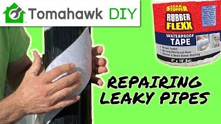 How to Repair Cracked Drain Pipe EASY [upl. by Aerdnua256]