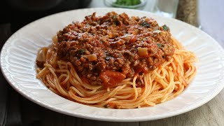 Quick amp Easy Spaghetti Bolognese [upl. by Kronfeld]