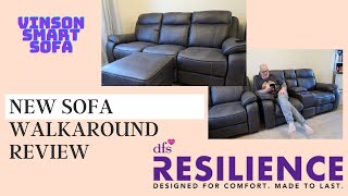 New DFS Vinson Smart Sofa Walkaround and Review [upl. by Anifares]