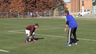 Goalkeeping Drills for the Beginner 03 [upl. by Marchese]