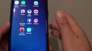 Samsung Galaxy S9  S9 Plus How to Restore Home Screen Layout [upl. by Ezirtaeb]