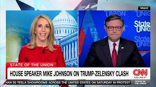 Speaker Johnson Joins CNNs State Of The Union [upl. by Masha663]