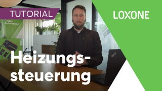 Heizungssteuerung  Loxone Config Tutorial  2020 HD [upl. by Noid919]