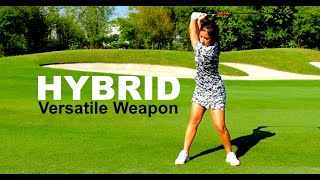 Hybrid  The Versatile Weapon  Golf with Michele Low [upl. by Assina]