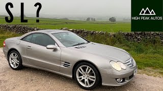 Should You Buy a MERCEDES SL350 Test Drive amp Review R230 [upl. by Ylrebmic]