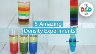 5 Density Science Experiments That Will Blow Your Mind [upl. by Guntar]