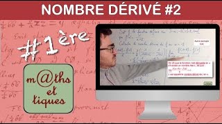 Calculer le nombre dérivé 2  Première [upl. by Zysk298]