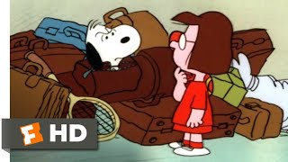 Bon Voyage Charlie Brown 1980  Baggage Claim Scene 110  Movieclips [upl. by Jeunesse581]