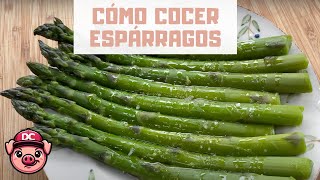 Cómo Cocer Espárragos Verdes o Trigueros 🌱 ¡RECETA CON ESPÁRRAGO [upl. by Roch]