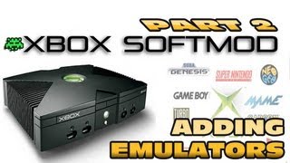 Xbox Softmod Tutorial  Part 2 Adding Emulators amp Roms Easy to do [upl. by Mindy]