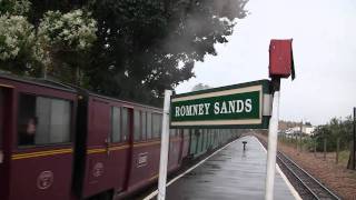 Non stop steam train to Dungeness England [upl. by Laure]