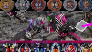 Zio Vs Decade Kamen Rider Zio Vs Kamen Rider Decade  TokuTaisen [upl. by Sheets297]