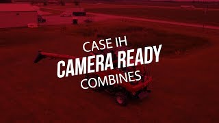 Birkeys Case IH Camera Ready Combines [upl. by Holds]