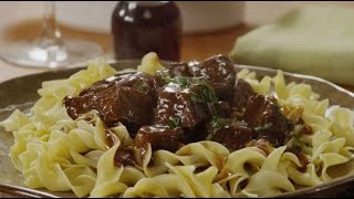 How to Make Beef Tips  Beef Recipes  Allrecipescom [upl. by Acyre]