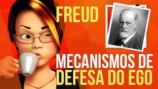 FREUD 03 – ANSIEDADE E MECANISMOS DE DEFESA DO EGO [upl. by Ahras]