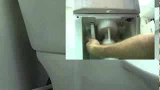 American Standard Brands Studio Concealed Dual Flush Elongated Toilet Installation Video [upl. by Anib735]