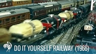 Do It Yourself Railway Model Trains 1966  British Pathé [upl. by Lozano772]