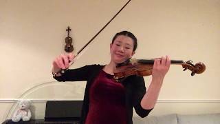 ABRSM Grade 5 Violin Exam 20202023 C2 Night Song and Pantomime [upl. by Llertnauq963]