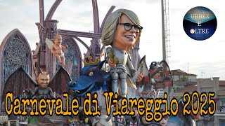 CARNEVALE DI VIAREGGIO 2025 [upl. by Frymire190]