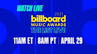 The List Live  2021 Billboard Music Awards [upl. by Anahgem]