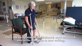 How to use Crutches  Partial Weightbearing [upl. by Tigges261]