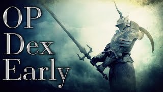 Dark Souls 3 Powerful Dexterity Build Early  AGS 10 [upl. by Eedak]