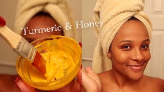 DIY Turmeric Face Mask for Hyperpigmentation amp Acne Scars ✨ [upl. by Theron466]