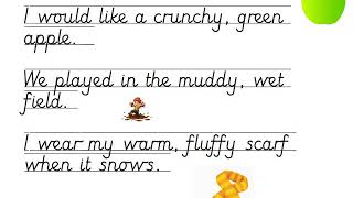 Year 2 Grammar Lesson 5 Expanded Noun Phrases [upl. by Llesig]