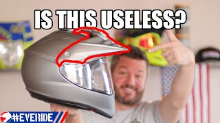 Dual Sport Motorcycle Helmets Cool but Functionally Useless everide [upl. by Anaib]