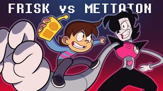 Frisk Vs Mettaton Animation [upl. by Chelton]