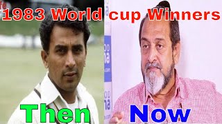 Icc World Cup 1983 winnersPopular Indian Cricketers How They Look Now [upl. by Dittman644]