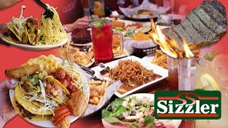 We Ordered EVERYTHING At Sizzler  Going In [upl. by Duwe]